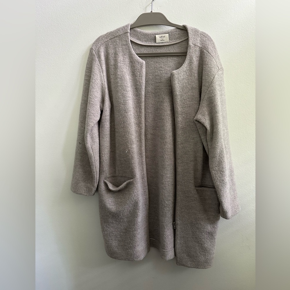 Wilfred zip jacket